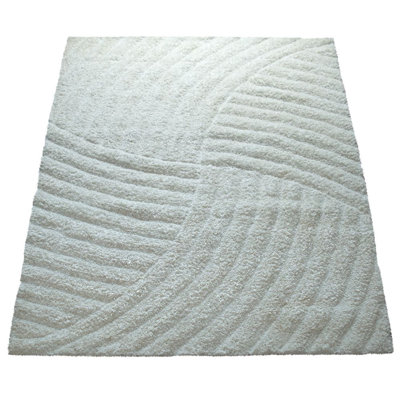 Frenchboro Shaggy White Rug