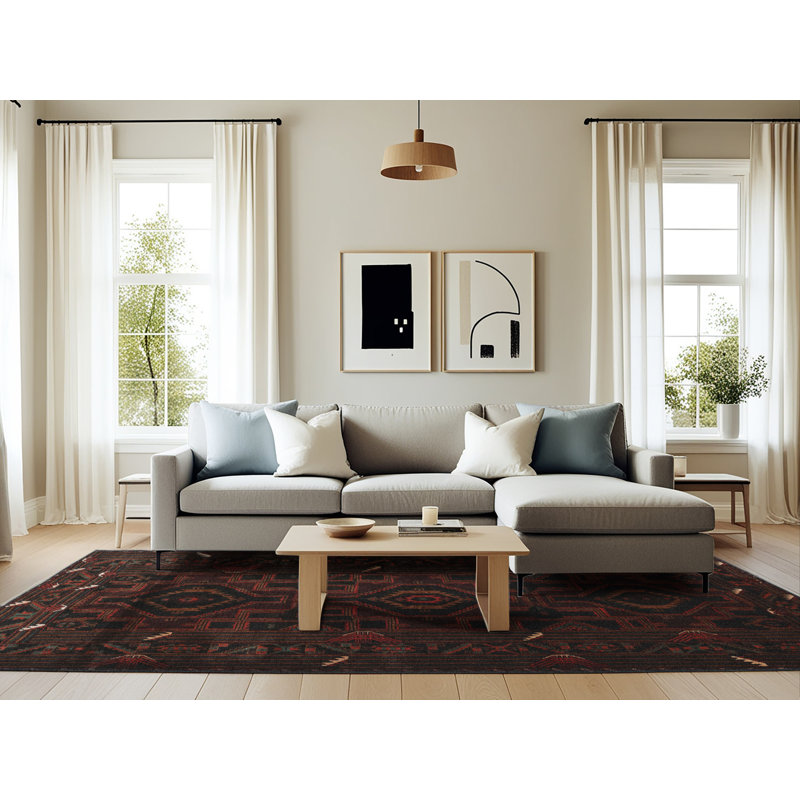 Southwestern Indoor Rug, Rectangle 6' x 9'