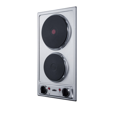 Summit Appliance Stainless Steel Electric Cooktop