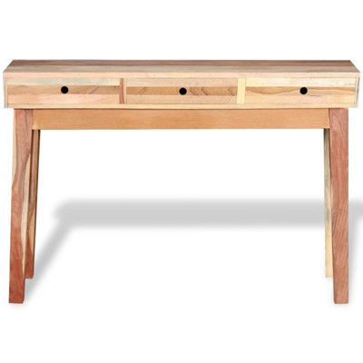 Console en bois massif récupéré