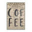 Giclée de journal de café rétro, design par Lucille Price-496322395-496322393