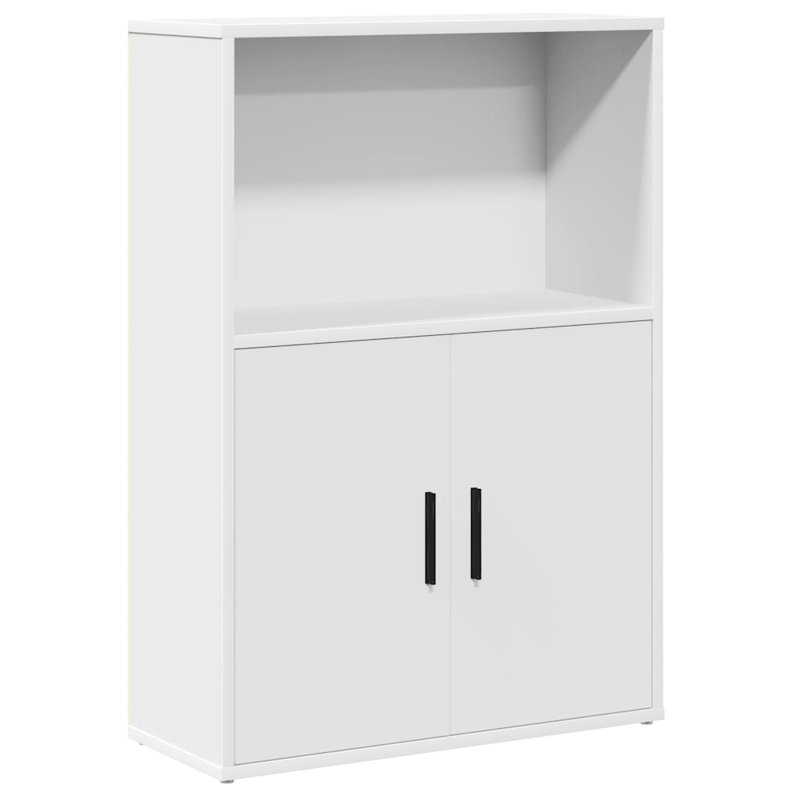 Shevetta 85cm H x 60cm W Bookcase, White