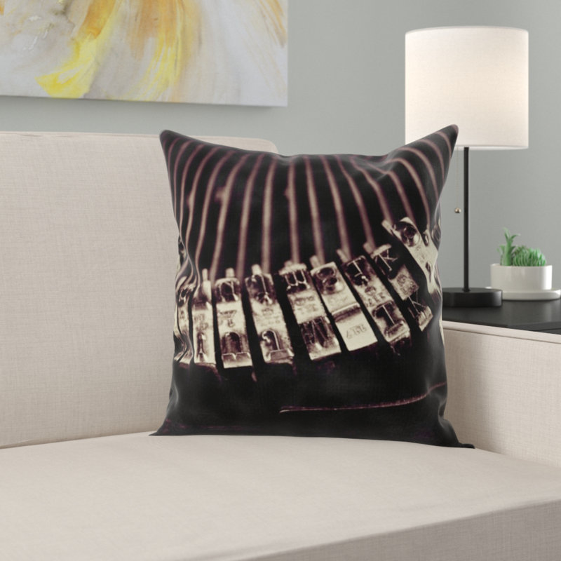 Coussin machine à écrire