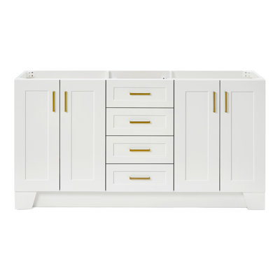 66'' Double Bathroom Vanity Base Only