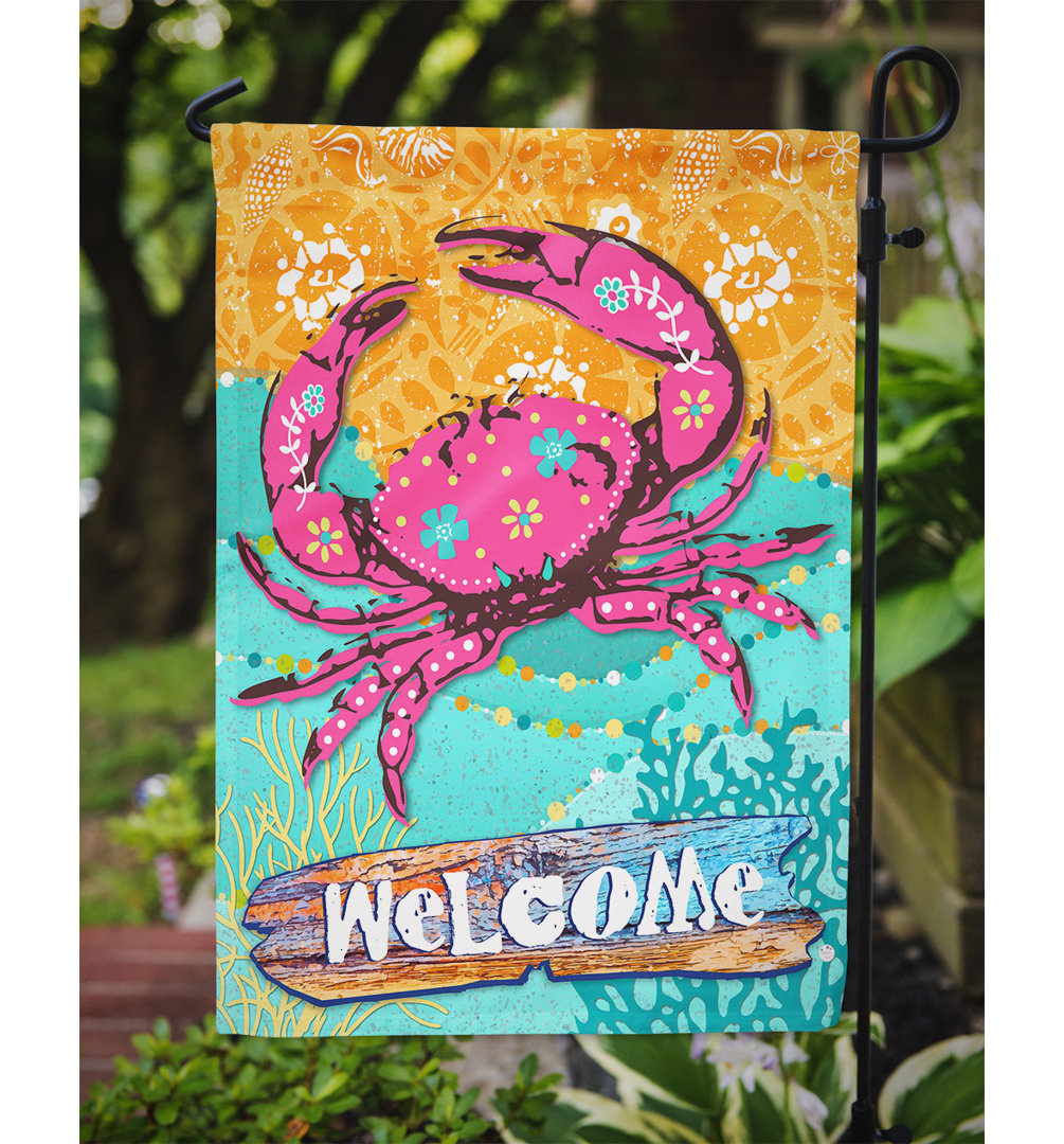 Double Sided 15'' H x 11.5'' W Polyester Garden Flag Caroline's Treasures