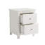 45cm W Manufactured Wood Bedside Table