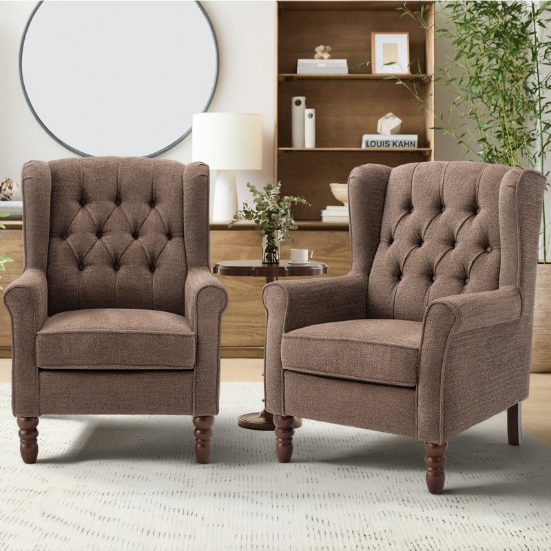 Petit fauteuil d'appoint Angiolino, Mélange de polyester Bown