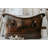 67" Hammered Double Slipper Bathtub With Rings-99023269