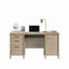 Bureau d'ordinateur transitionnel avec surface de travail généreuse