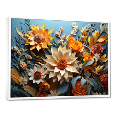 Tournesol jaune, bleu, tournesol, symphonie