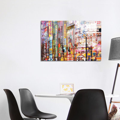 Akihabara Manga 1 Piece Wrapped Canvas Painting