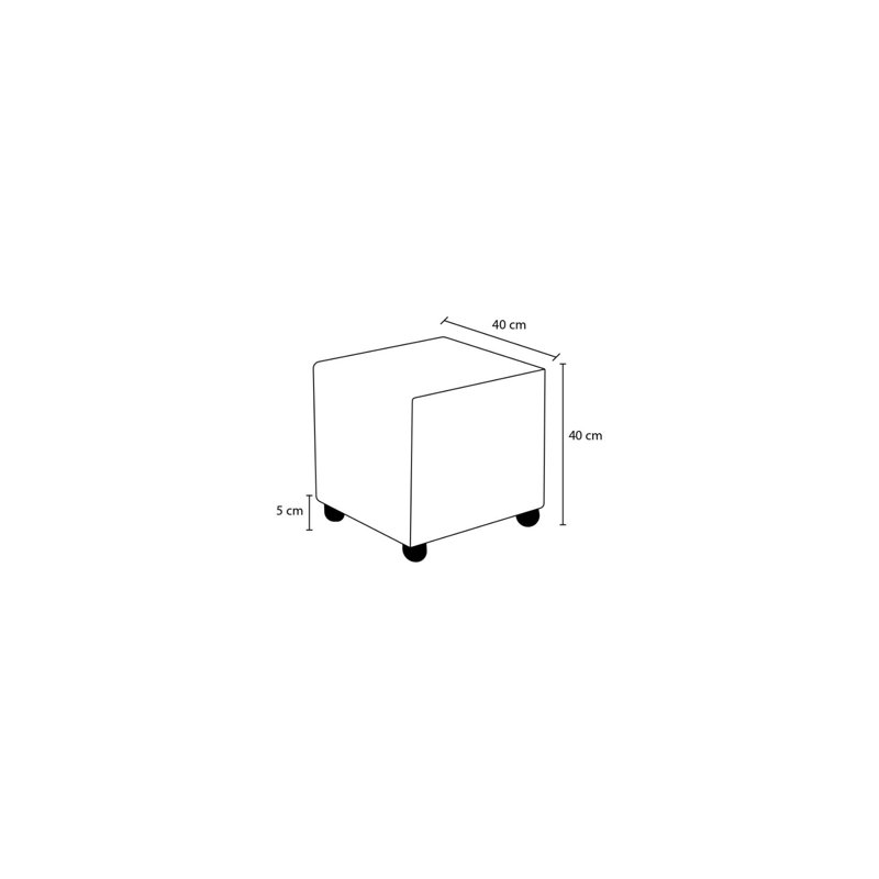 Pouf, Ivoire