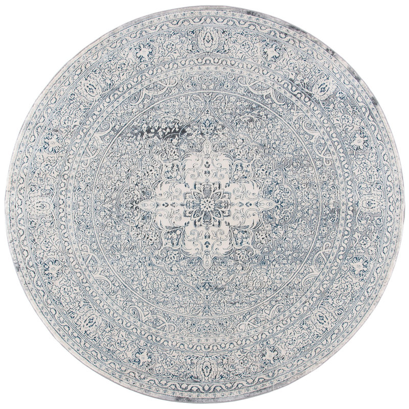 Willena Performance Oriental Rug, Round 6'7"