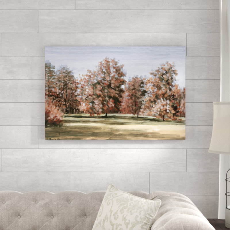 " Autumn Painted Trees ", 24" H x 36" W