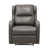 Gray Faux Leather