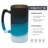 Silipint: Beer Stein: 28oz - Moon Beam - Silicone Handled Beer Mug, Unbreakable