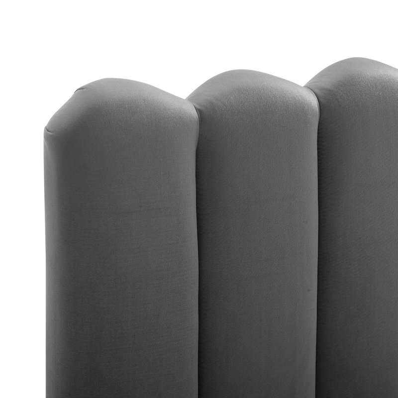 Modway Delilah Headboard, Charcoal, Twin
