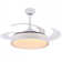 Aadvik 42" Retractable Ceiling Fan with LED Lights and Remote, 6-speed Reversible Fan