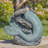 Sitting Mermaid Magnesium Garden Statue