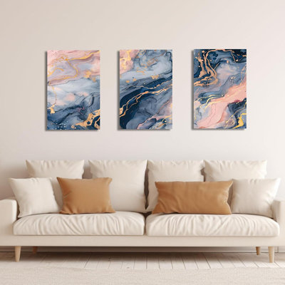 3 Piece Wrapped Canvas Print