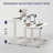Double Beam Electric Standing Desk, Height Adjustable with Sliced Board for Home & Office (Sturdy Frame & Smart Controller)-1798163765-1808291666-1808291671