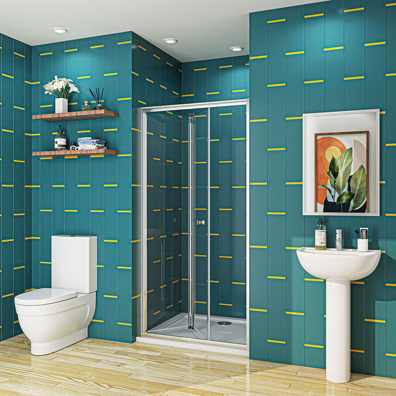 Omusa Rectangle Shower Enclosure with Tray - 1900 x 900 mm