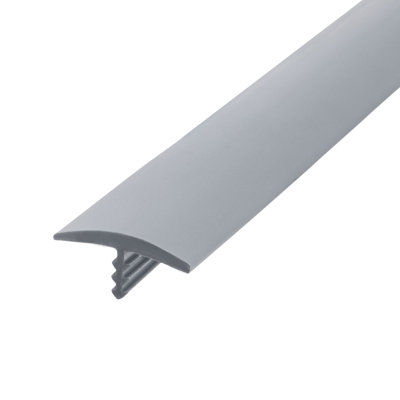 Outwater Plastic T Molding 13/16 In Wide Flexible Polyethylene Center Barb Tee Moulding 25 Ft Coil