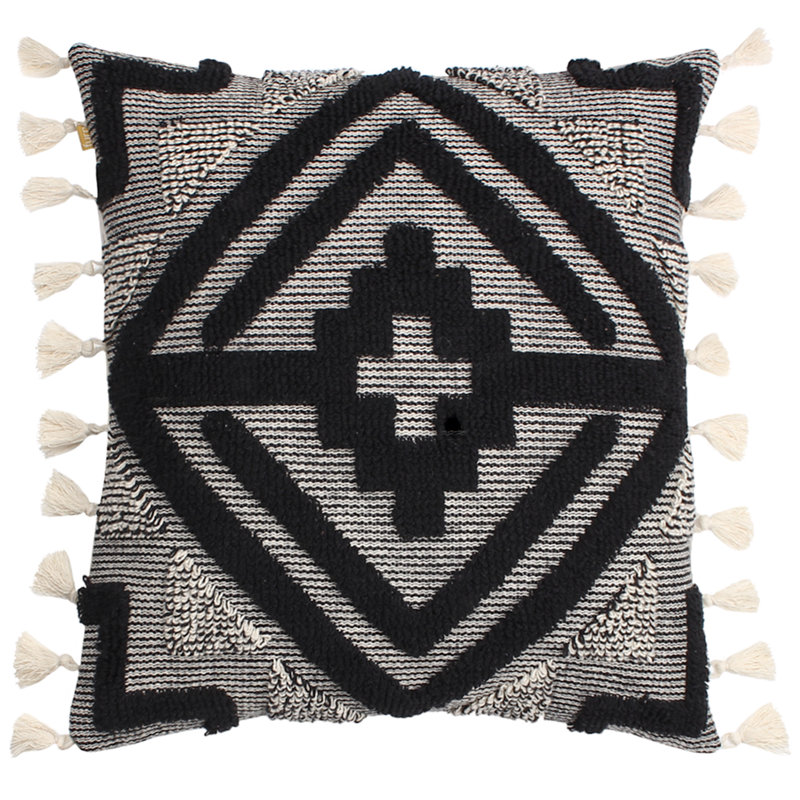 Kalai Geometric Square Cushion