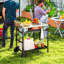 80cm H x 100cm W BBQ Trolley