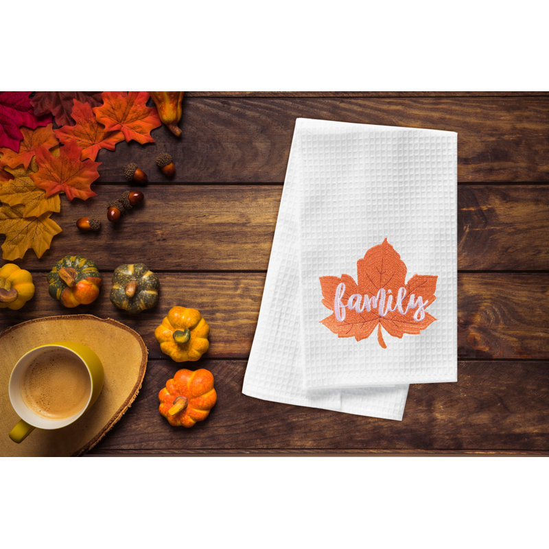 Torchon d'automne «Family»