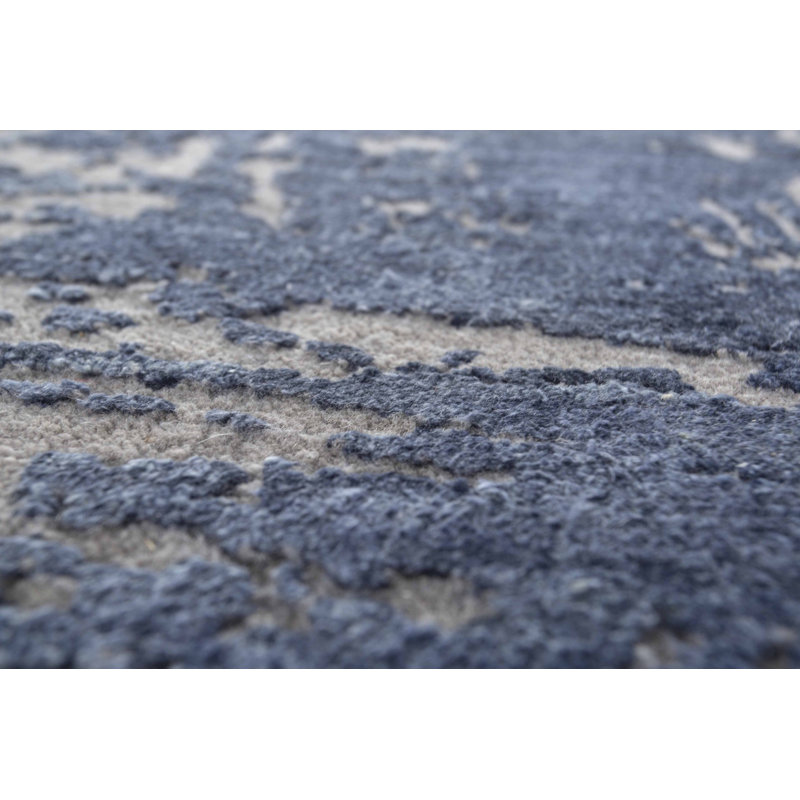 Contemporary Hand Knotted Wool Oriental Area Rug
