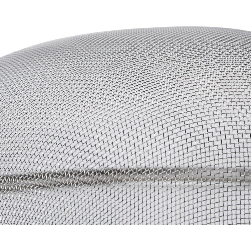 Crépine avec maille fine simple, diamètre, acier inoxydable