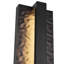 Luminaire mural d'extérieur à DEL rectangulaire noir mat H 31,5 po Jayeda-567478276