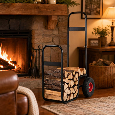 20'' W Steel Log Rack