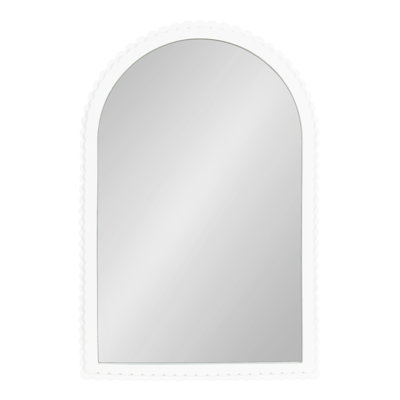 Scallia Modern Scalloped Arch Wall Mirror
