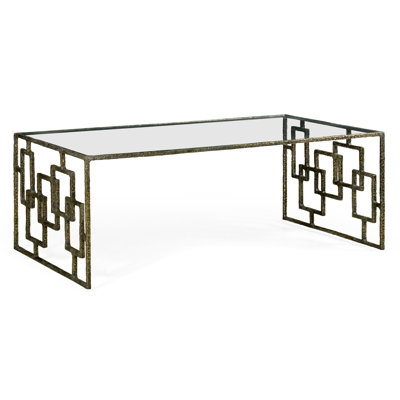 Eclectic Glass Coffee Table
