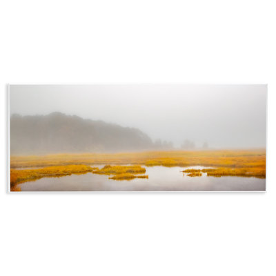 Flooded Marshland Landscape Wall Plaque Art by Brooke T. Ryan
