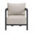 Sherrod Chair - Dark Grey And Olefin Beige (2 Per Carton)