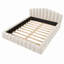 Structure de lit en velours pour grand lit-245604926