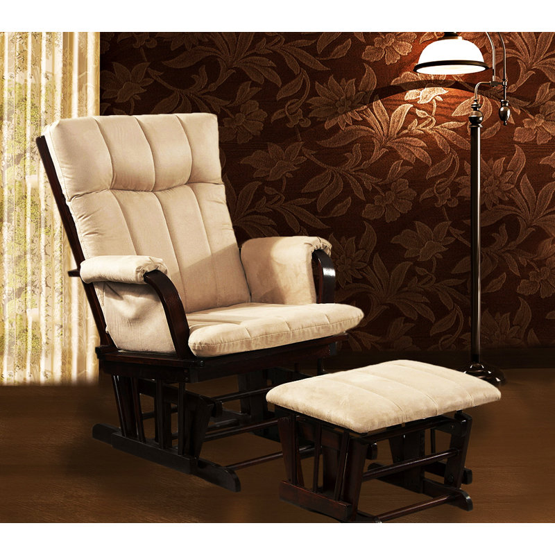 Fauteuil oscillant avec repose-pieds Dake