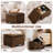 23.2’’ Wide Upholstered Tufted Square Storage Ottoman-955988047