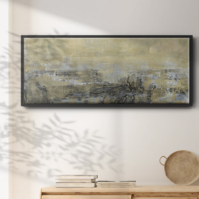 Gold Horizon I- Framed Canvas