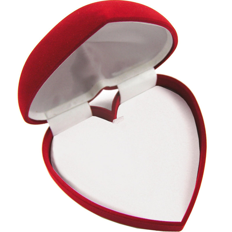 Coffret cadeau 4 1/2 "Red Velour Heded, 6