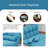 Karmel Upholstered 45.67'' Reclining Sleeper Sofa-866867150