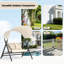 2 Person Porch Swing with Canopy