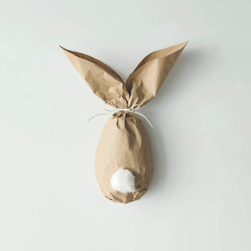 Minimal Easter Concept by Ivan101 - Wrapped Canvas Print, 30cm H x 30cm W