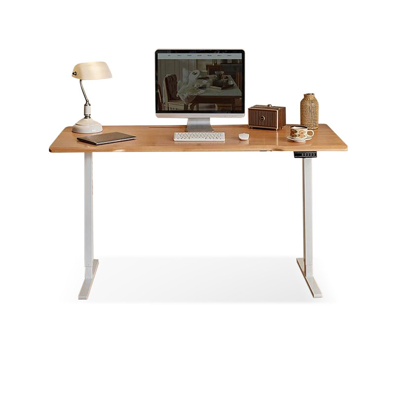 Bureaux noirs rectangulaires réglables en bois massif, H 29,92 po x l 47,24 po x P 23,62 po