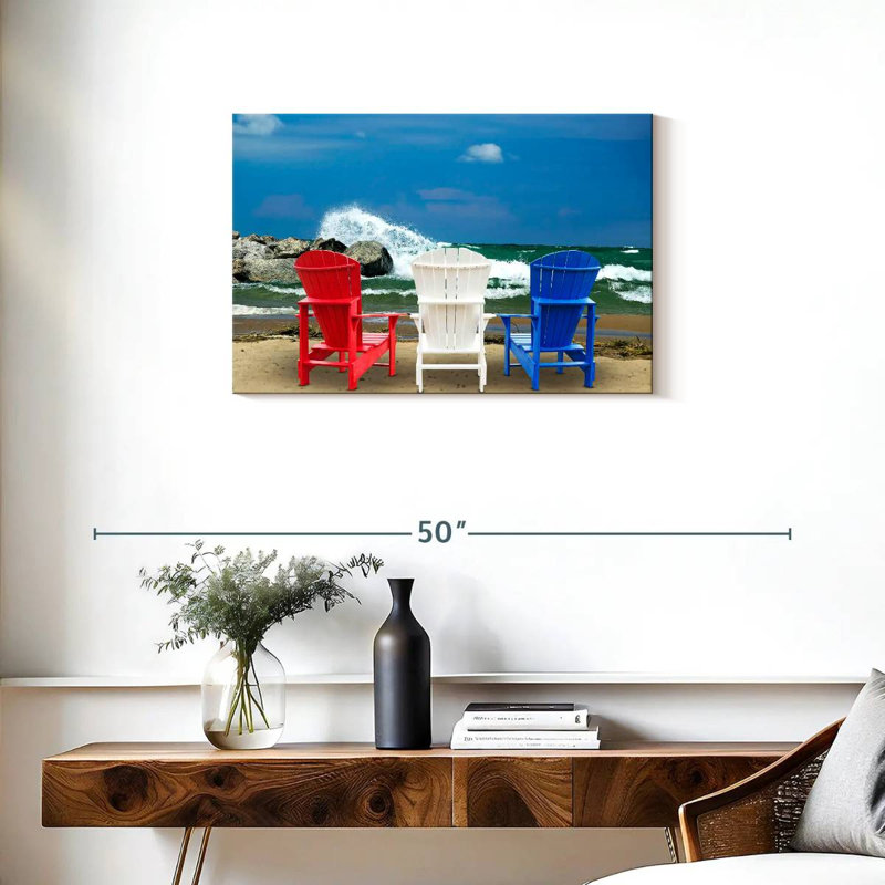 Chaises Gillard patriotiques Gillard, H 20 po x l 30 po