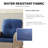 Aluel 2 - Person Rocking Chairs and Side Table Seating Group with Cushion-2003015060
