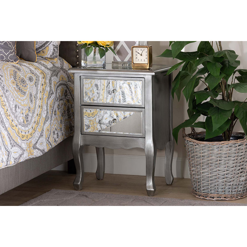 Table de chevet 2 tiroirs Caden Juliet